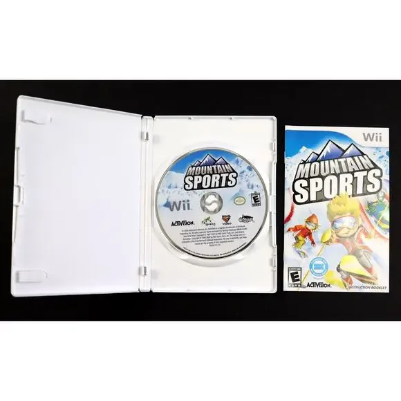 Mountain Sports Nintendo Wii With Manual Video Game - Picture 4 of 4
